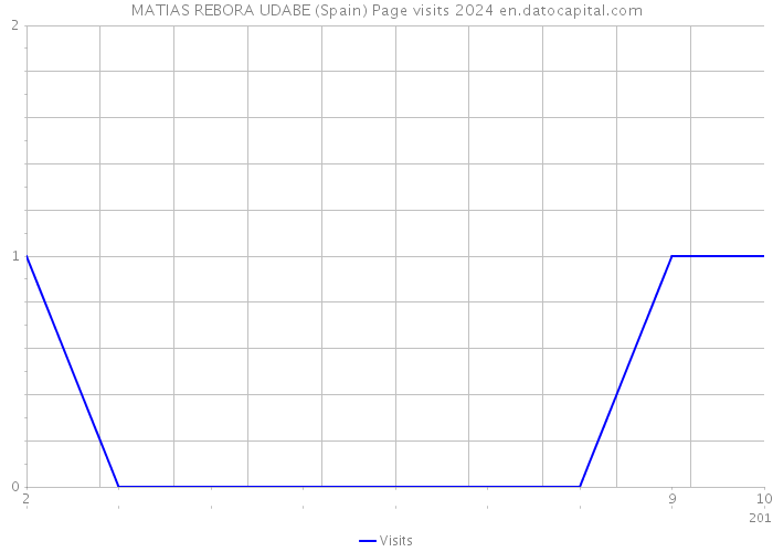 MATIAS REBORA UDABE (Spain) Page visits 2024 