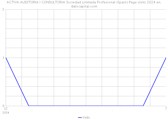 ACTIVA AUDITORIA I CONSULTORIA Sociedad Limitada Profesional (Spain) Page visits 2024 