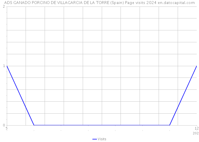 ADS GANADO PORCINO DE VILLAGARCIA DE LA TORRE (Spain) Page visits 2024 