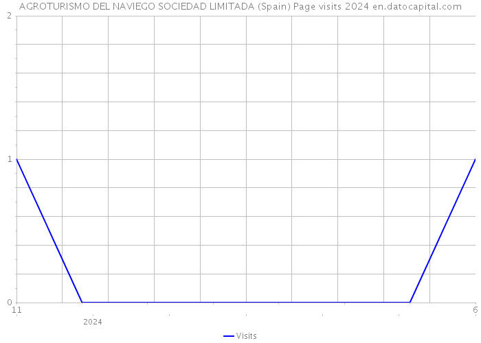 AGROTURISMO DEL NAVIEGO SOCIEDAD LIMITADA (Spain) Page visits 2024 