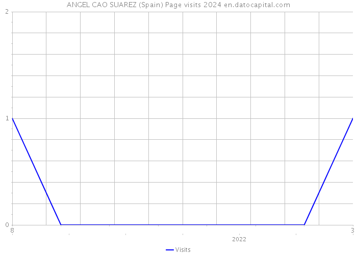 ANGEL CAO SUAREZ (Spain) Page visits 2024 