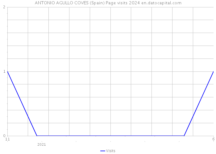 ANTONIO AGULLO COVES (Spain) Page visits 2024 