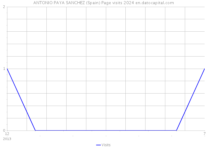 ANTONIO PAYA SANCHEZ (Spain) Page visits 2024 