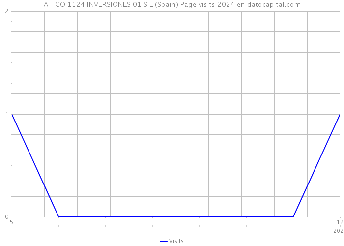 ATICO 1124 INVERSIONES 01 S.L (Spain) Page visits 2024 