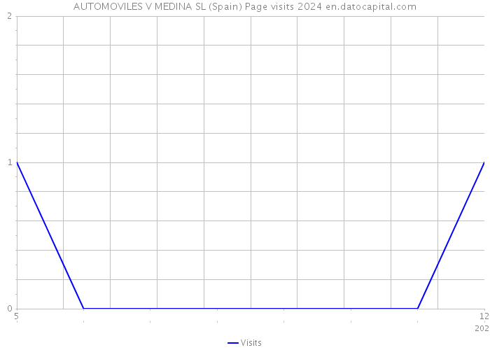 AUTOMOVILES V MEDINA SL (Spain) Page visits 2024 