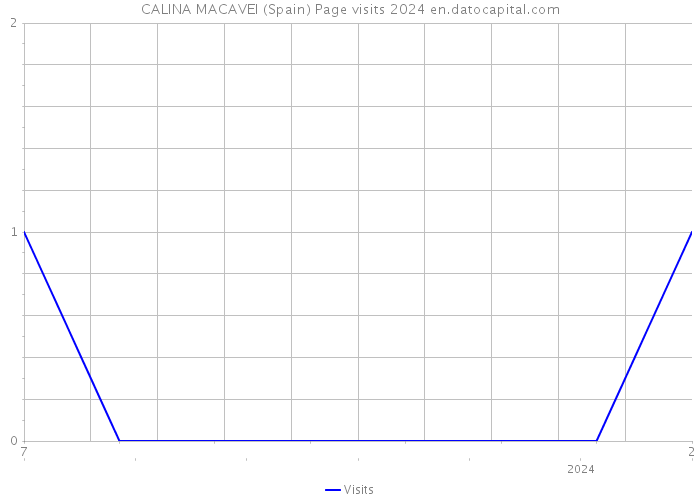 CALINA MACAVEI (Spain) Page visits 2024 