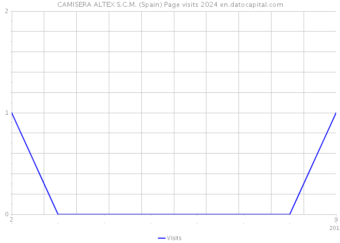 CAMISERA ALTEX S.C.M. (Spain) Page visits 2024 