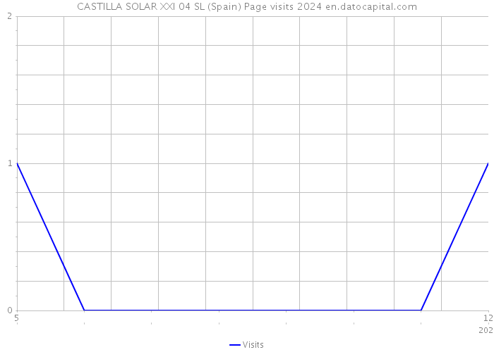 CASTILLA SOLAR XXI 04 SL (Spain) Page visits 2024 
