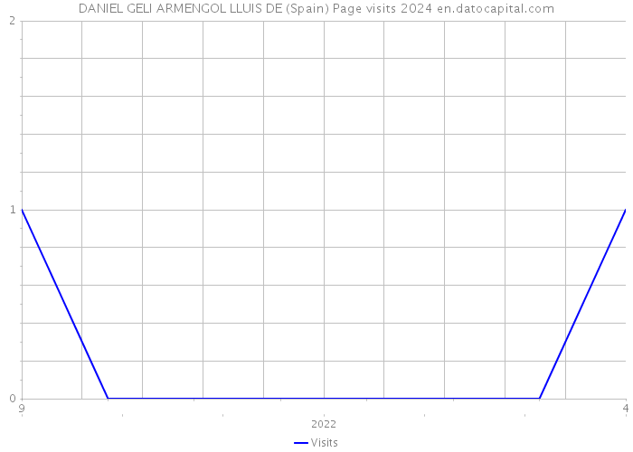 DANIEL GELI ARMENGOL LLUIS DE (Spain) Page visits 2024 
