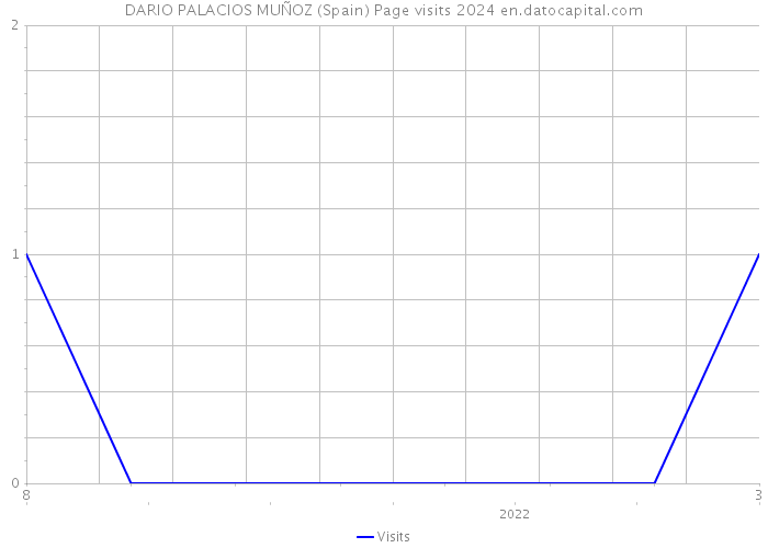 DARIO PALACIOS MUÑOZ (Spain) Page visits 2024 