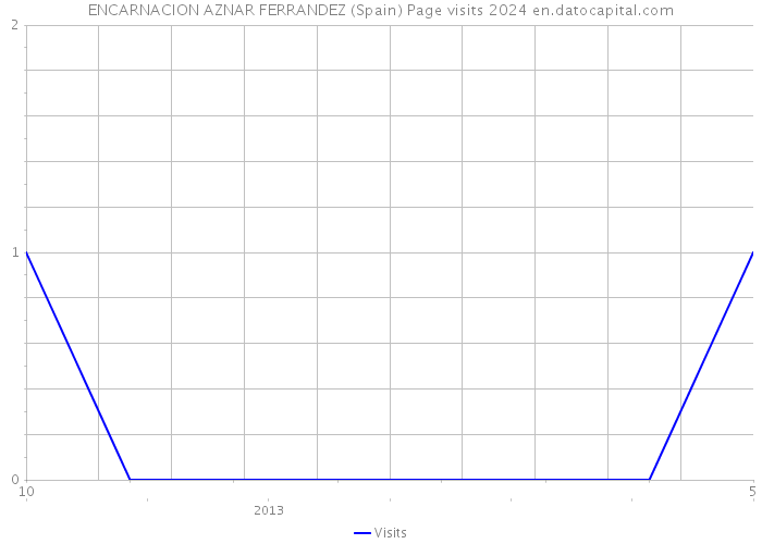 ENCARNACION AZNAR FERRANDEZ (Spain) Page visits 2024 