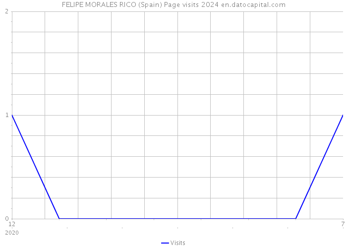 FELIPE MORALES RICO (Spain) Page visits 2024 