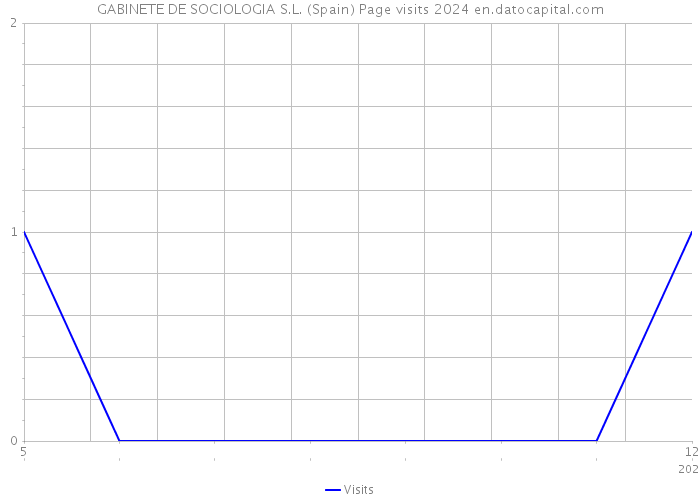 GABINETE DE SOCIOLOGIA S.L. (Spain) Page visits 2024 