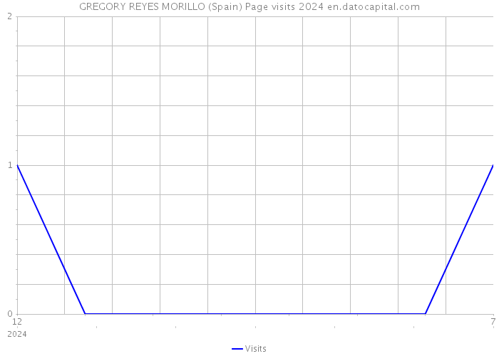 GREGORY REYES MORILLO (Spain) Page visits 2024 