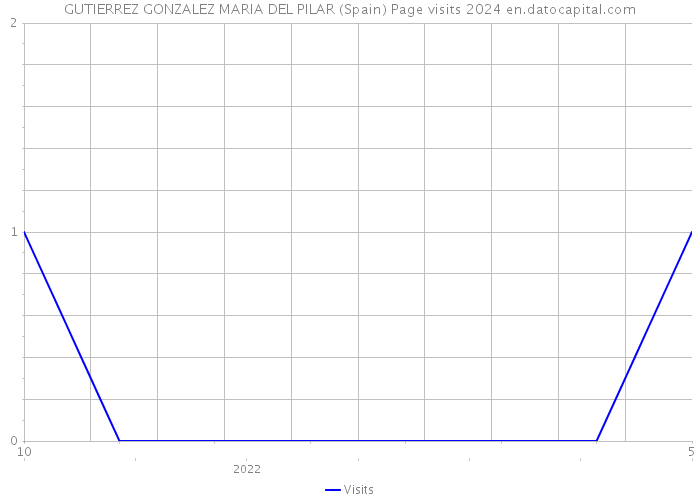 GUTIERREZ GONZALEZ MARIA DEL PILAR (Spain) Page visits 2024 