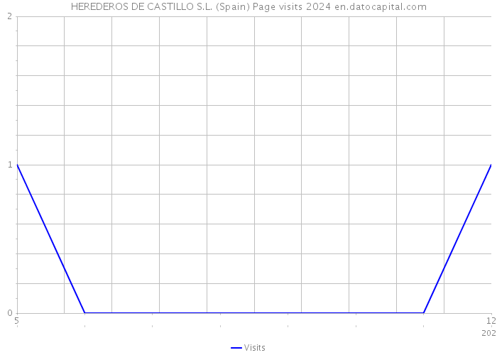 HEREDEROS DE CASTILLO S.L. (Spain) Page visits 2024 
