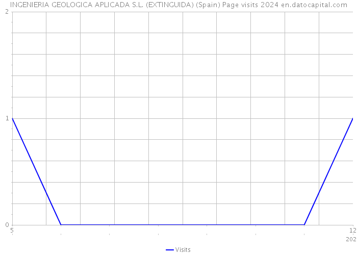 INGENIERIA GEOLOGICA APLICADA S.L. (EXTINGUIDA) (Spain) Page visits 2024 