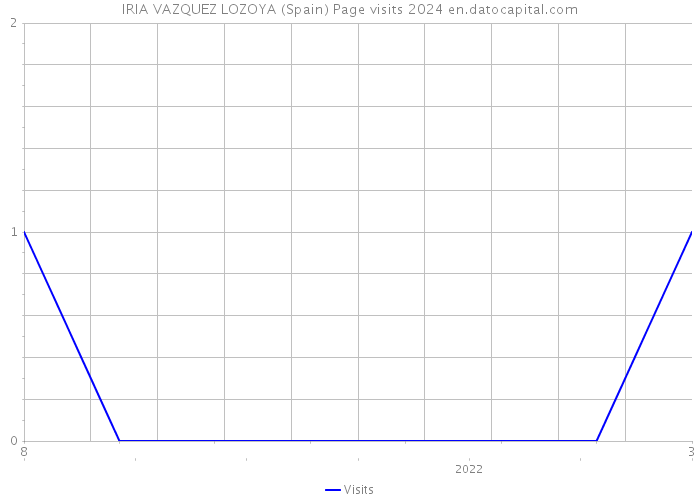 IRIA VAZQUEZ LOZOYA (Spain) Page visits 2024 