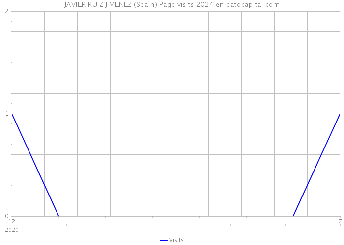 JAVIER RUIZ JIMENEZ (Spain) Page visits 2024 