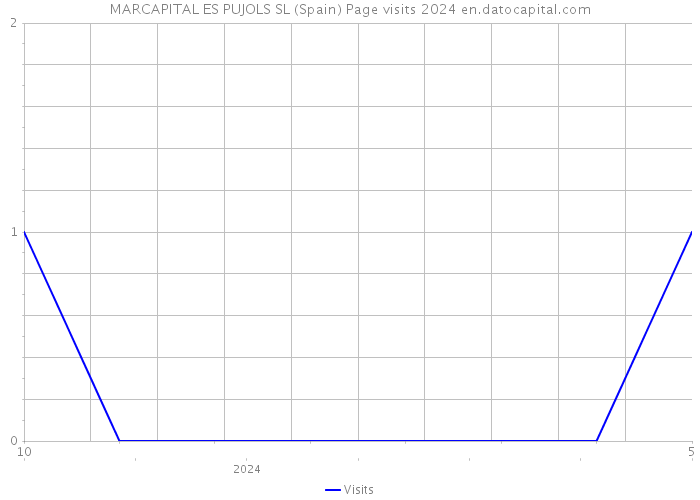 MARCAPITAL ES PUJOLS SL (Spain) Page visits 2024 