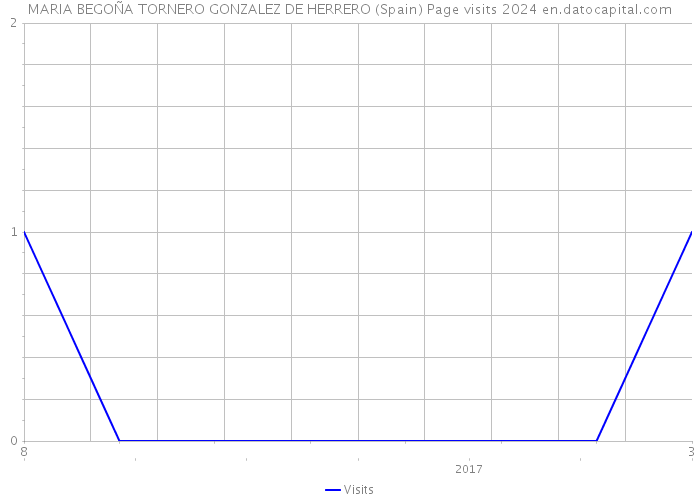 MARIA BEGOÑA TORNERO GONZALEZ DE HERRERO (Spain) Page visits 2024 