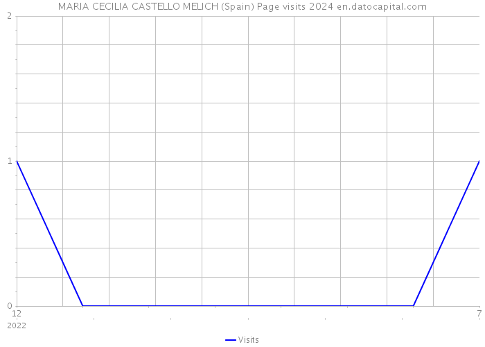 MARIA CECILIA CASTELLO MELICH (Spain) Page visits 2024 
