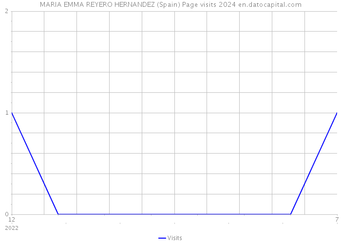 MARIA EMMA REYERO HERNANDEZ (Spain) Page visits 2024 