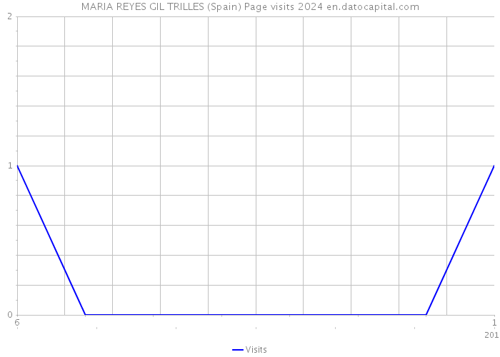 MARIA REYES GIL TRILLES (Spain) Page visits 2024 