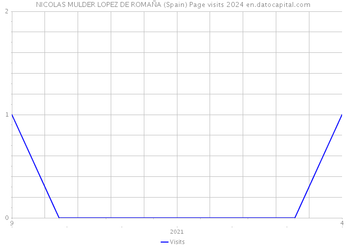 NICOLAS MULDER LOPEZ DE ROMAÑA (Spain) Page visits 2024 