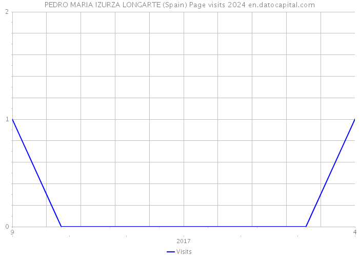 PEDRO MARIA IZURZA LONGARTE (Spain) Page visits 2024 