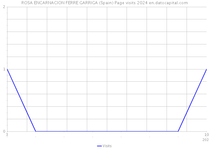 ROSA ENCARNACION FERRE GARRIGA (Spain) Page visits 2024 