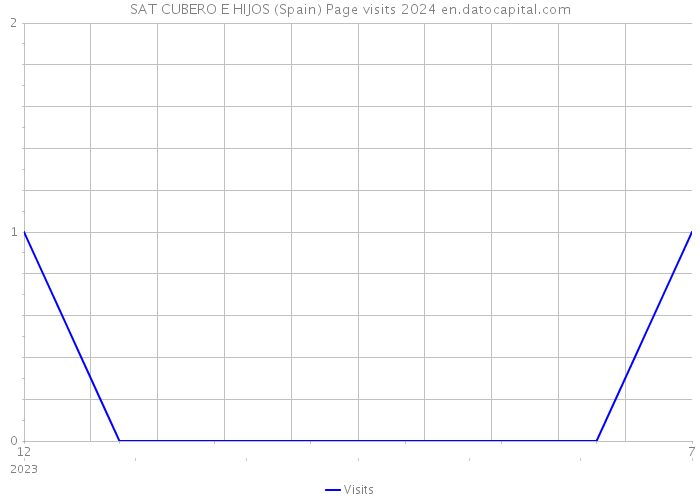 SAT CUBERO E HIJOS (Spain) Page visits 2024 