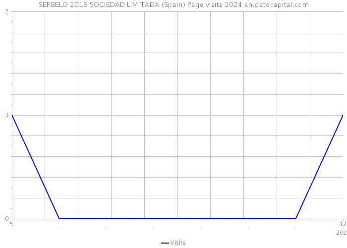 SERBELO 2019 SOCIEDAD LIMITADA (Spain) Page visits 2024 