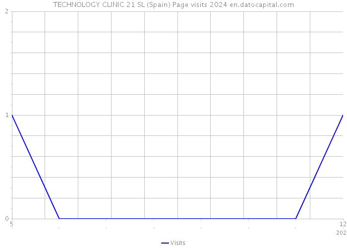 TECHNOLOGY CLINIC 21 SL (Spain) Page visits 2024 