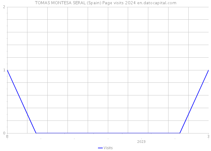 TOMAS MONTESA SERAL (Spain) Page visits 2024 