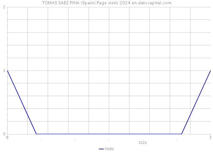 TOMAS SAEZ PINA (Spain) Page visits 2024 