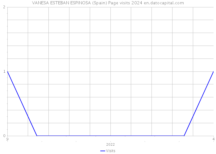 VANESA ESTEBAN ESPINOSA (Spain) Page visits 2024 
