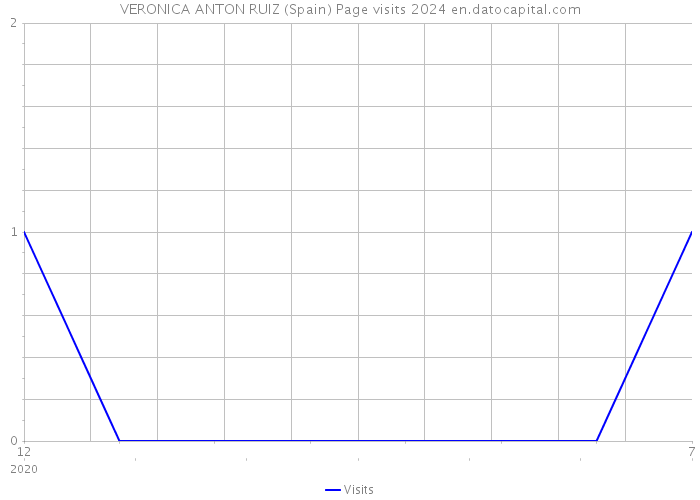 VERONICA ANTON RUIZ (Spain) Page visits 2024 