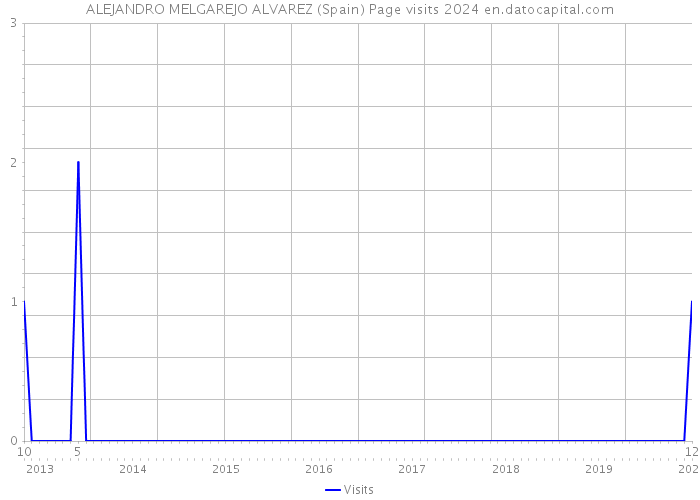 ALEJANDRO MELGAREJO ALVAREZ (Spain) Page visits 2024 