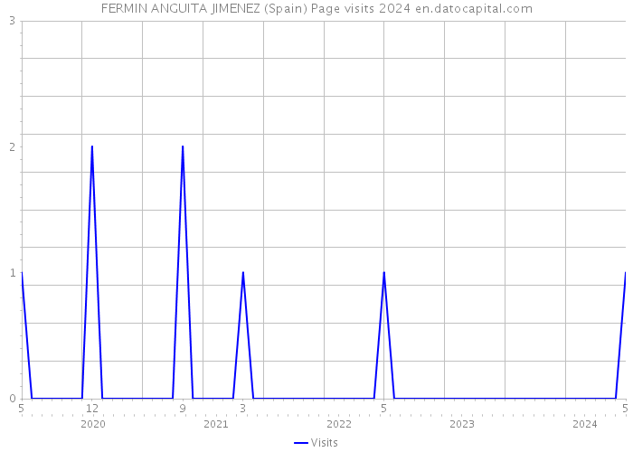 FERMIN ANGUITA JIMENEZ (Spain) Page visits 2024 