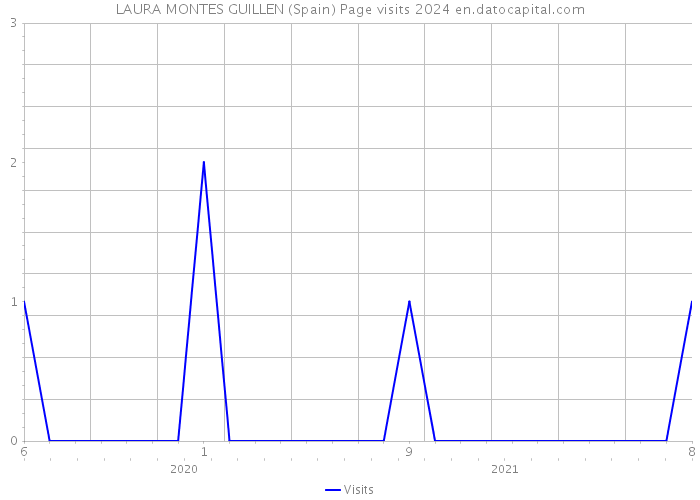 LAURA MONTES GUILLEN (Spain) Page visits 2024 