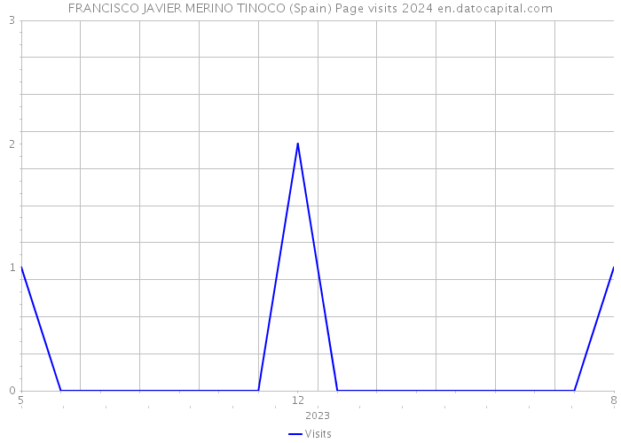 FRANCISCO JAVIER MERINO TINOCO (Spain) Page visits 2024 