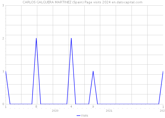 CARLOS GALGUERA MARTINEZ (Spain) Page visits 2024 
