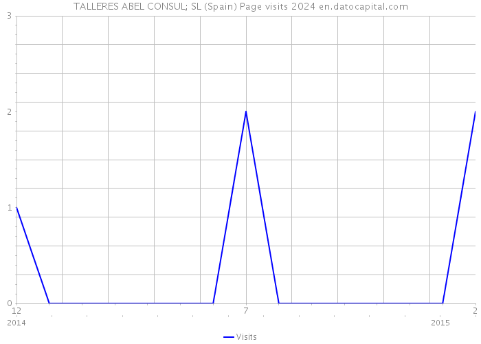 TALLERES ABEL CONSUL; SL (Spain) Page visits 2024 
