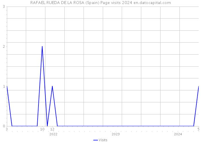 RAFAEL RUEDA DE LA ROSA (Spain) Page visits 2024 