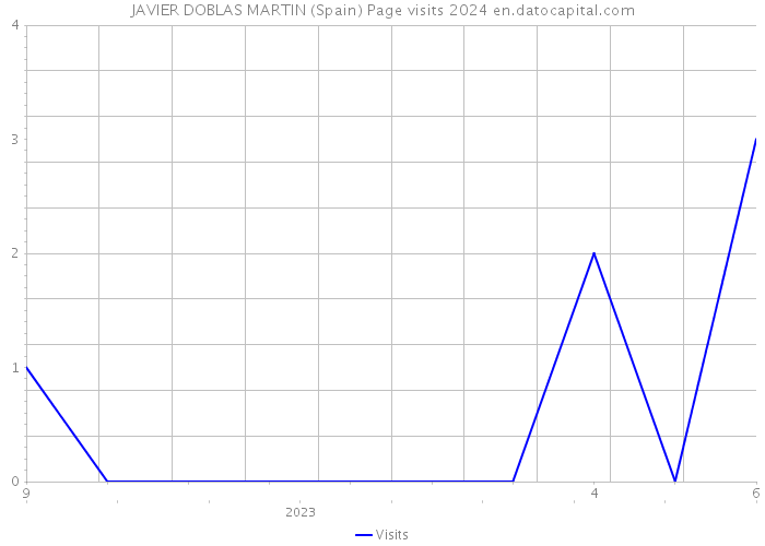 JAVIER DOBLAS MARTIN (Spain) Page visits 2024 