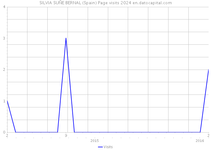 SILVIA SUÑE BERNAL (Spain) Page visits 2024 