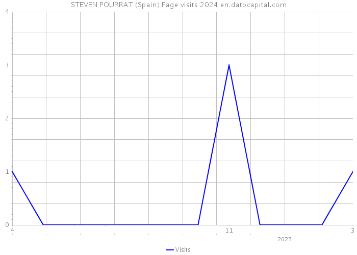 STEVEN POURRAT (Spain) Page visits 2024 
