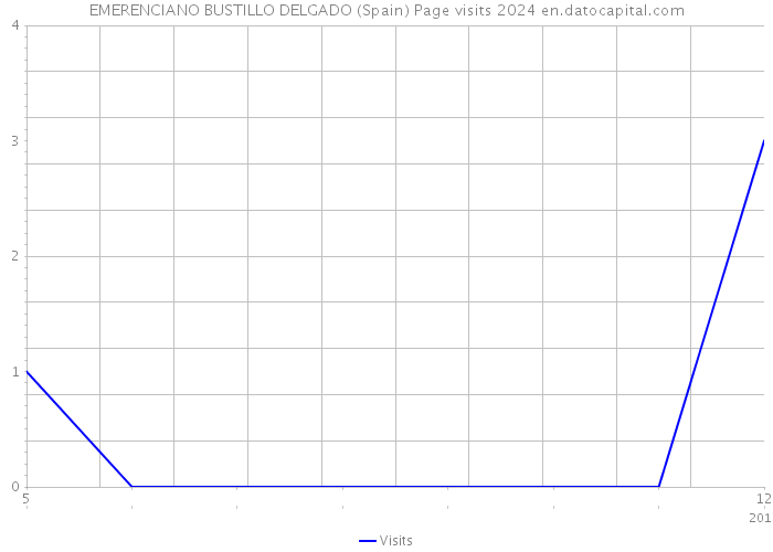 EMERENCIANO BUSTILLO DELGADO (Spain) Page visits 2024 