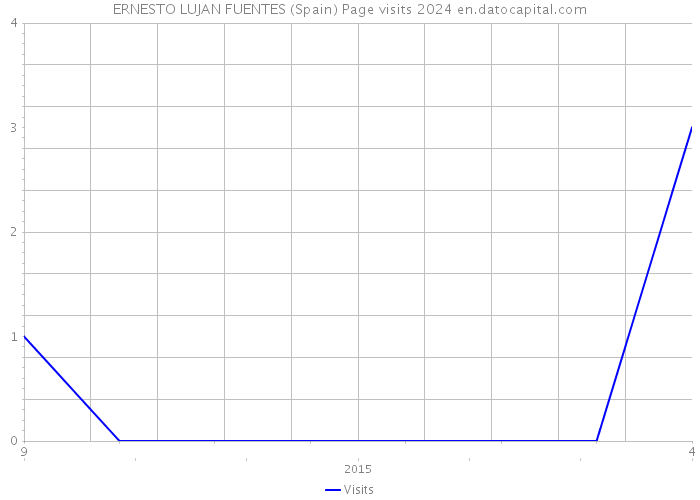 ERNESTO LUJAN FUENTES (Spain) Page visits 2024 